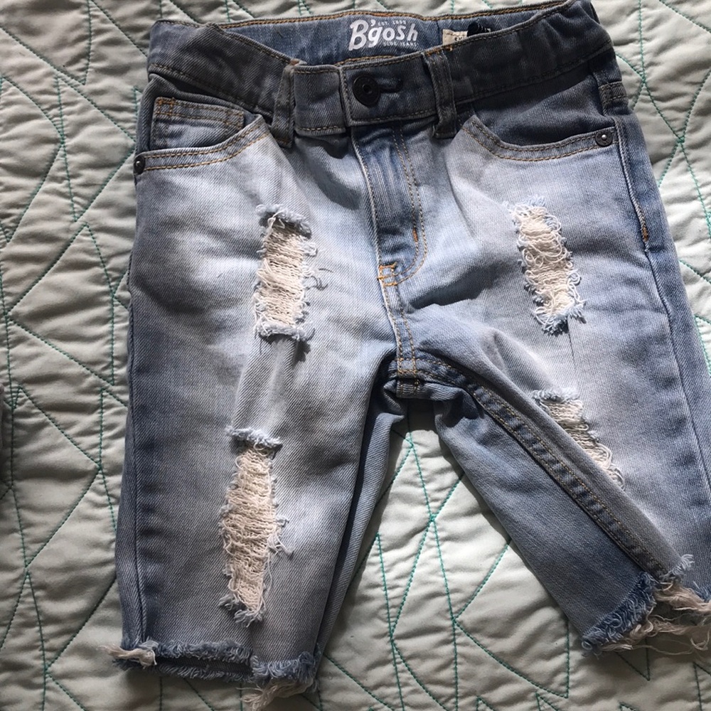 Destructed custom shorts